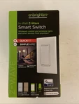 Jasco Enbrighten Z-wave Plus In-wall Smart Light Switch Model 58433. Fixed Price $16.99.