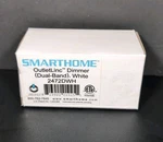 Insteon Smarthome 2472DWH Outletlinc Dimmer Dual-band White Rev 6.0 300W 15A. Fixed Price $32.00.