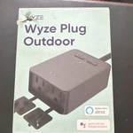 Wyze WLPP01-1 Outdoor Smart Outlet, IP64, Dual Outlets, Alexa, Energy Monitoring. Fixed Price $25.00.