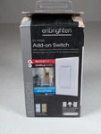 Enbrighten Add-on Switch AS2005 In-wall Smart Auxiliary 46199 White. Fixed Price $14.95.