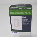 Eaton RF9640-NDW Z-wave Plus White Dimmer Wall Switch, App/voice Control. Fixed Price $30.00.