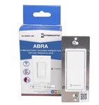 Intermatic Abra SH-ABIWS1-WH Wi-fi In-wall Smart Switch, Alexa, Matter, White. Fixed Price $64.00.