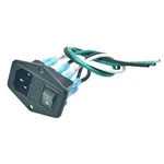 Pack 250VAC 15A IEC320 C14 Panel Mount Plug Adapter Power Connector Socket,.... Fixed Price $22.87.
